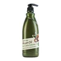Увлажняющий шампунь+кондиционер с аргановым маслом FarmStay Argan Oil Complete Volume Up Shampoo & Conditioner
