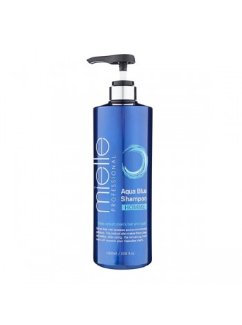 Освежающий шампунь для мужчин Mielle Professional Aqua Blue Shampoo Homme 1000ml