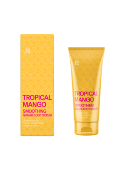 Скраб для тела Манго  J:on Tropical mango smoothing sugar body scrub, 250г