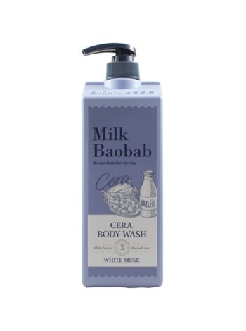 Гель для душа с керамидами, с ароматом белого мыла MilkBaobab Cera Body Wash White Soap 1200ml