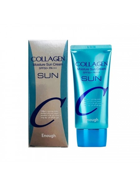 Увлажняющий солнцезащитный крем с коллагеном  ENOUGH Collagen Moisture Sun Cream SPF50+ PA+++
