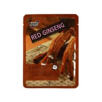 Тканевая маска с женьшенем MAY ISLAND Real Essence Red Ginseng Mask Pack 25мл