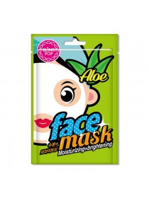 Тканевая маская с алоэ BLING POP Aloe Moisturizing & Brightening Mask 20мл
