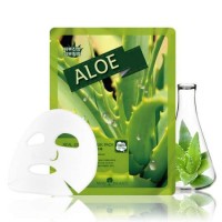 Успокаивающая тканевая маска с алоэ MAY ISLAND Real Essence Aloe Mask Pack