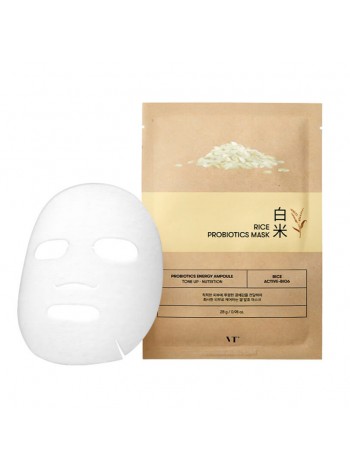 Тканевая маска с комплексом пробиотиков VT Cosmetics Rice Probiotics
