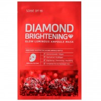 Осветляющая ампульная маска для лица SOME BY MI Diamond Brightening Glow Luminous Ampoule Mask