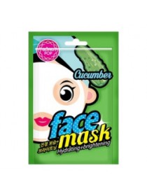 Тканевая маска с огурцом BLING POP CUCUMBER HYDRATING & BRIGHTENING MASK 20мл