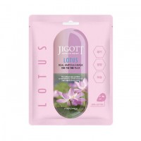 Ампульная маска с лотосом Jigott Real Ampoule Mask Lotos