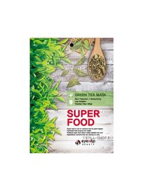  Маска на тканевой основе  с зеленым чаем EYENLIP SUPER FOOD GREEN TEA MASK