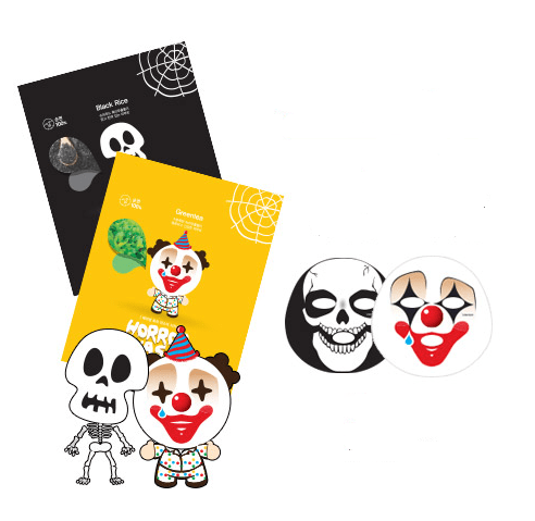 Berrisom Horror mask series маски корейские Хеллоуин