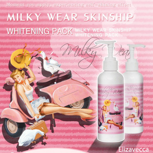 Elizavecca Milky Wear Skinship whitening pack Отбеливающая маска для лица