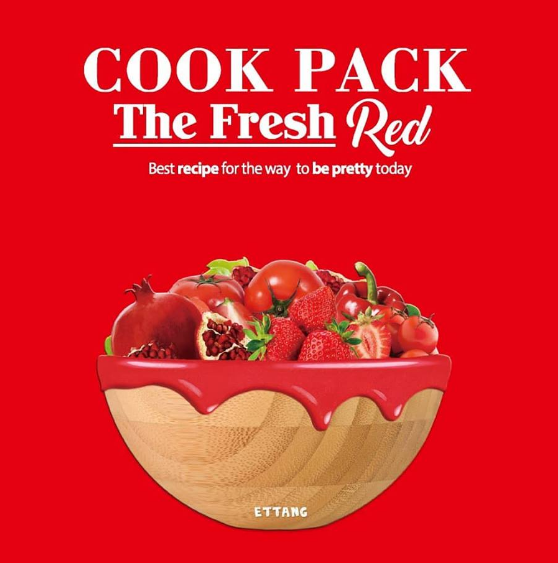 Cook pack. Fresh Red Relax вкус. Ettang альгинатная маска Cook Pack the Fresh Red Rubber тонизирующая.