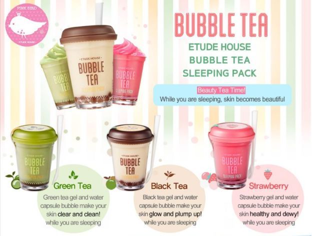 Bubble Tea sleeping pack etude house