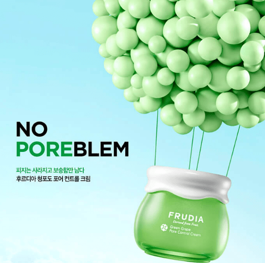 Frudia Green Grape Pore Control Cream Себорегулирующий крем с зеленым виноградом