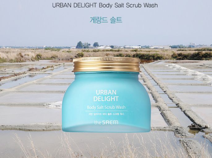 The Saem I Urban Delight Body Salt Scrub Wash   Скраб для тела с морской солью