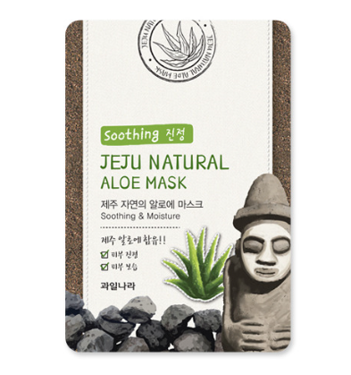 Jeju Nature's Aloe Mask Увлажняющая тканевая маска c алоэ
