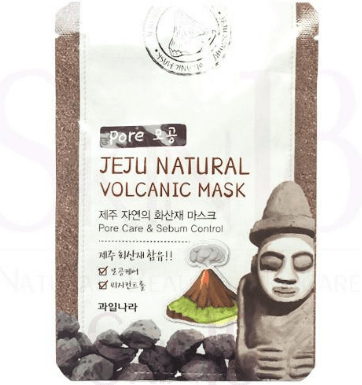 Jeju Natural Volcanic Mask Pore Care & Sebum Control Маска для лица очищающая поры
